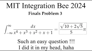 MIT Integration Bee 2024 Finals Problem 3