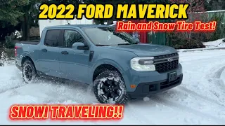 Traveling thru Snow in rain with the FORD MAVERICK (65,000 MILES)!!