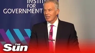 Tony Blair wades back into politics to speak on Brexit