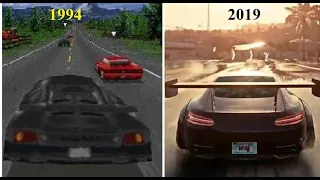 Эволюция серии игр Need For Speed 1994 - 2019 / Evolution of Need for Speed Games 1994 - 2019