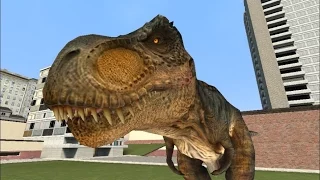 Jurassic Park Dinosaur Battle Garry's Mod