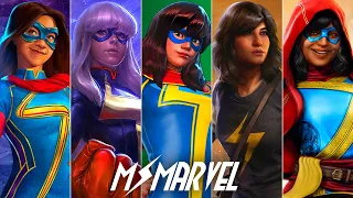 Evolution of Ms. Marvel (Kamala Khan) in games