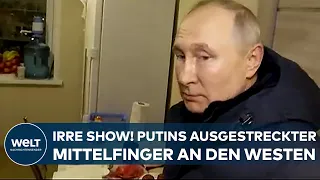 UKRAINE-KRIEG: Irre Show in Mariupol! Das ist Putins ausgestreckter Mittelfinger an den Westen