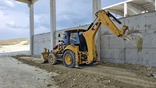 Caterpillar 432 F Kamyon Yükleme ve Tesviye Nasıl Yapılır