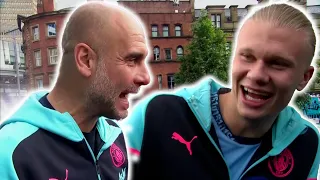 'We will TAKE FA CUP NEXT SEASON! F***KING HELL!' 💪🔞 Pep Guardiola and Erling Haaland to City fans