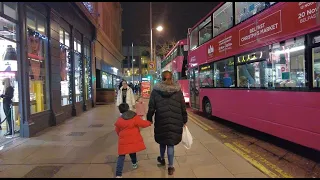 JUST WALKING IN BELFAST CITY CENTER NORTHERN IRELAND