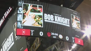 IU Basketball honors Bob Knight