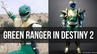 Green Power Ranger | Destiny 2