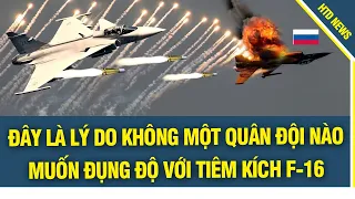 Su-57 Nga không có cửa, đây là lý do không một quân đội nào muốn đụng độ với tiêm kích F-16