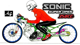 vẽ xe độ || Vẽ sonic||menggambar drag, sonic