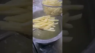 First time in YouTube history Restaurant style French fries making
