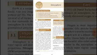 Social Science  - (IX) Geography : Unit  - 3 :Atmosphere (Part  - 1)