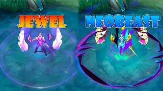 Fredrinn Neobeast VS Jewel Connoisseur Skin Comparison