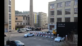 Tesla Supercharger Kemptthal (Schweiz) ist offen!