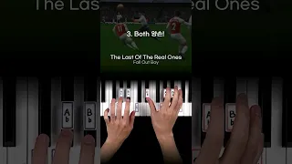 남자한테 쳐주면 기절하는 곡 Fall Out Boy - The Last Of The Real Ones (piano tutorial) #shorts