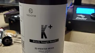 Resione K+ Black Tough Resin Quick Review