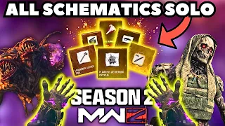 How To Get Every Schematic in MW3 Zombies Easy Ultimate Solo Guide