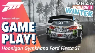 FORZA HORIZON 4 | Hoonigan Gymkhana 10 Ford Fiesta ST | Winter GAMEPLAY #61 Let’s Play