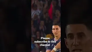 Angel Di Maria  emotional moment, saying good bye to PSG fans.