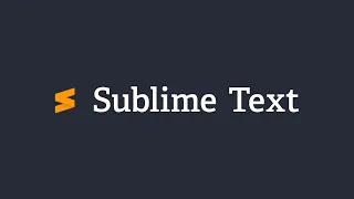 Configuration de SublimeText