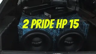 Обзор ВАЗ 2113 с лютой басухой - Pride HP 15 - Pride Ruby - Pride Aurora