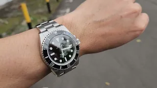 rolex submariner no date 41mm big? #rolex #submariner #gmtmaster #luxurywatches