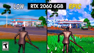 Fortnite RTX 2060 6GB All Settings Chapter 4 1080p