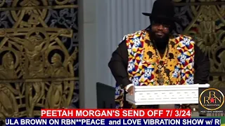 Gramps Morgan Speaks at Peetah Morgans Funeral Service 3/7/24