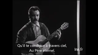 Chanson pour l'Auvergnat - Georges Brassens - sous-titres