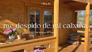 Vblog #5 - Despedida cabaña 🛖 + Primeros cambios en la casita de campo 🏡🧺