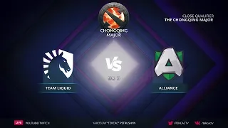 [RU] Liquid vs Alliance | KyroKy сыграл на всех героях | Bo3 | The Chongqing Major by @Tekcac