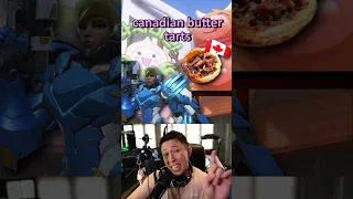 Overwatch Heroes and their Favourite Food (DPS Edition) #shorts #overwatch