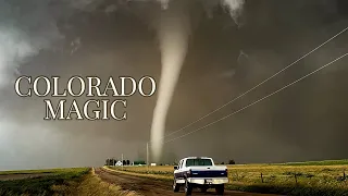 TORNADO vs KIA FORTE!! Colorado Magic: EXTREME Close Range Tornado Video in Yuma CO