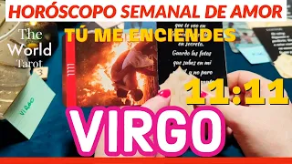 VIRGO ♍ 11:11! QUIERO LLENARTE A BESOS Y DARTE EL MUNDO‼️😱 HORÓSCOPO VIRGO AMOR ENERO 2023 ❤️