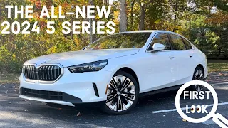 FIRST LOOK! The All-new 2024 BMW 5 Series