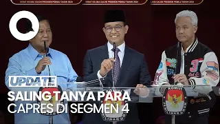 Debat Segmen 4: Saat Prabowo-Ganjar-Anies Saling Bertanya dan Menanggapi