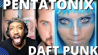 Daft Punk Pentatonix Official Video ( Reaction )