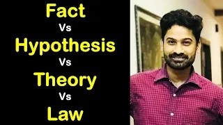 Fact vs Hypothesis vs Theory vs Law | Hindi | Priyank Singhvi