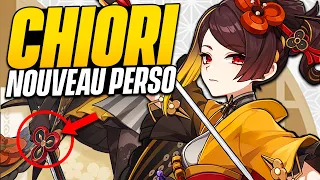 CHIORI EST INCROYABLE ! Nouveau 5★ en 4.5 avec DOUBLE ARMES mais un Kit BIZARRE - Genshin Impact