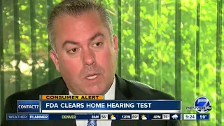 FDA clears home hearing test