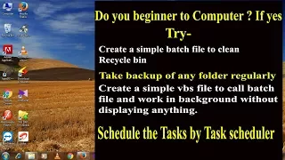 How To Schedule Tasks by Task Scheduler in Windows 7/8/10