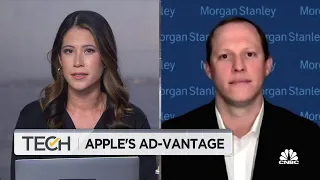 Apple has more stable products relative to its competitors, says Morgan Stanley's Woodring