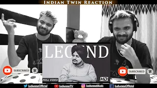 Indian Twins Reaction | LEGEND | SIDHU MOOSE WALA | Gold Media | Judwaaz