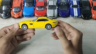 Review & Testing Mercedes AMG GT || KinSmart Scale & Diecast Model || 1:36 Scale || Babymanoranjan