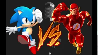 Sonic VS The Flash( Battle Rap Encounters)
