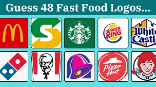 Can you Guess the Fast Food logos ? | Logo Quiz 2024