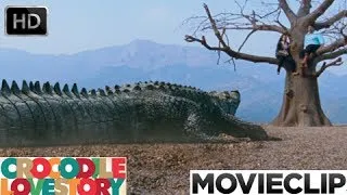 Crocodile Lovestory | Malayalam Movie 2013 | Crocodile Attacking Video