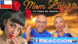 ITALIANO reacciona por primera vez a Mon Laferte - Tu Falta De Querer ITA AND COL REACT