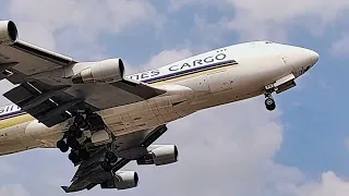 EXTREMELY CLOSE-UP TAKEOFF | Singapore Airlines Cargo 747 ● Chennai Airport Plane Spotting[4K]