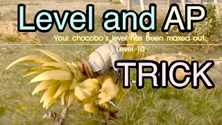 Final Fantasy XV: Chocobo AP and Level Trick (FFXV)